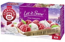 Čaj Teekanne Let it snow, sněhová pusinka a malina