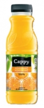 Nápoj Cappy džus 100 %, pomeranč, 330 ml, 12 ks