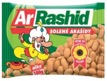 Arašídy pražené ArRashid, solené, 100 g
