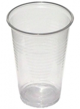 Kelímek plastový 0,2 l, čirý, 100 ks