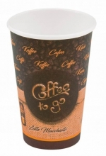 Kelímek papírový Coffee to go 330 ml, 80 mm, 50 ks
