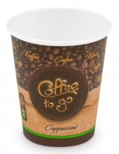 Kelímek papírový Coffee to go 280 ml, 80 mm, 50 ks