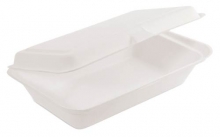 Menubox BIO z cukr. třtiny 25x16,2x6,3 cm, jednodílný, 50 ks