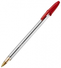 Pero kuličkové BiC Cristal Original, 1 mm, červené