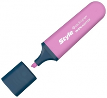 Zvýrazňovač Centropen Style 6252 Soft, fialový