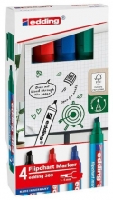 Popisovač na flipchat Edding 383, sada 4 ks