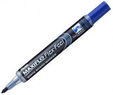 Popisovač Pentel MAXIFLO Flex-Feel, stíratelný, modrý