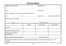 Dovolenka SEVT, A6 (balení 100 listů)