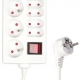 Kabel prodlužovací WS Sencor, SPC 36, 1,5 m, 7 zásuvek