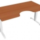 Stůl Hobis Ergo MSE 3 1600, el. stavitelný, 160 cm, třešeň