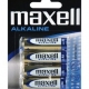 Baterie Maxell LR6 1,5 V, tužková AA, 4 ks