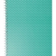 Blok kroužkový Esselte Colour´Breeze A5, linkovaný, zelený