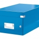 Krabice archivační na DVD Leitz Click-N-Store, modrá