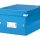 Krabice archivační Leitz Click-N-Store S (A5), modrá