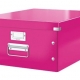 Krabice archivační Leitz Click-N-Store L (A3), růžová