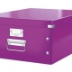 Krabice archivační Leitz Click-N-Store L (A3), purpurová