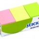 Bloček samolepicí Stick´n 38x51 mm, neonový (balení 12 ks)