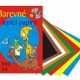 Papír barevný A4, 80 g, lepicí, mix barev, 8 listů