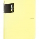 Pořadač čtyřkroužkový Pastelini A4, hřbet 20 mm, PP, žlutý