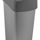 Koš odpadkový Flipbin, 45 l, stříbrný/černý
