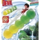 Závěs na WC Dr. Devil BiCOLOR 5ball, 35 g, Natur fresh