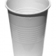 Kelímek plastový 0,3 l, bílý, 100 ks