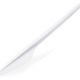 Nůž BIO plast, 17 cm, bílý, 100 ks
