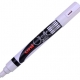 Popisovač křídový Uni PWE-5M, 1,8 - 2,5 mm, bílý