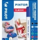 Popisovač dekorační Pilot Pintor 4074 Classic, F, 6 ks