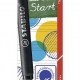 Náplň Stabilo Easy medium 0,5 mm, modrá, 3 ks