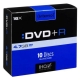 DVD+R Intenso 4,7 GB, 16x, slim case (balení 10 ks)