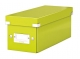 Krabice archivační na CD Leitz Click-N-Store wow, zelená