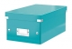 Krabice archivační na DVD Leitz Click-N-Store, ledová modrá