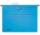 Desky závěsné Leitz ALPHA s rychlovazačem, modré, 25 ks