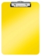 Podložka psací s klipem Leitz WOW, A4, žlutá