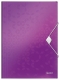 Desky na spisy Leitz WOW, PP, purpurové
