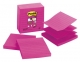 Bloček Z Post-it R440, 101x101 mm, linkovaný, růžový, 5x90 l