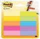 Záložky Post-it 12,7 x 44,4 mm, papírové, 10 x 50 ks