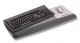 Podložka klávesnice a myši 3M WR422, šedá/černá