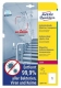 Etikety antimikrobiální Avery 210x297 mm, 10 listů, čiré