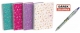 Blok kroužk. Oxford Floral A5, link., 60 l., mix, 2 ks-Akce