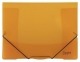 Složka tříklopá A4 Opaline 253, s gumičkou, oranžová
