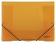 Složka tříklopá A4 Opaline 253, s gumičkou, oranžová