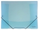 Složka tříklopá A4 Opaline 253, s gumičkou, světlá modrá