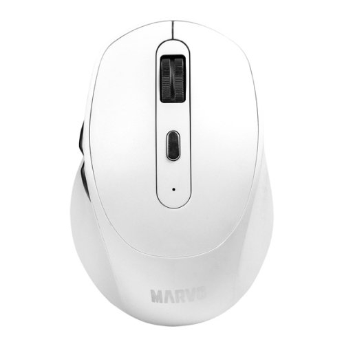 Myš Marvo WM106W WH, bezdrátová, bílá