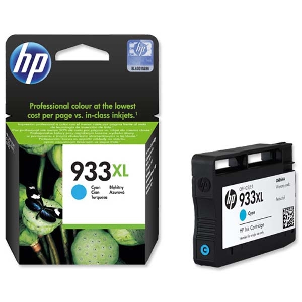Cartridge HP 933XL CN054AE pro OJ 6100/6600/6700/7110, cyan