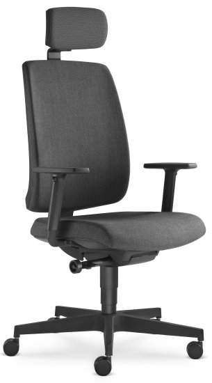 LD Seating Kancelářská židle LEAF 500-SYA, černá