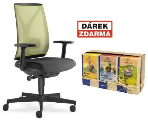 LD Seating Kancelářská židle Leaf 503-SYA, zelená