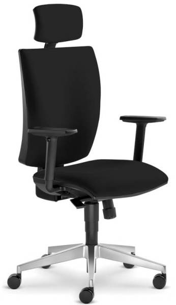 LD Seating kancelářská židle LYRA 208 SY, černá