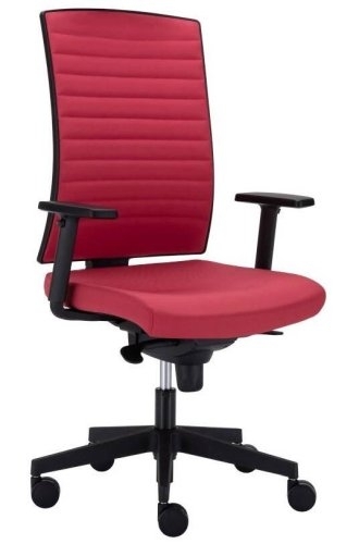 Židle kancelářská Game šéf VIP celočalouněná, červená